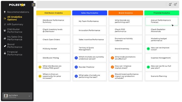 Insgihts Portal BI and AI Options