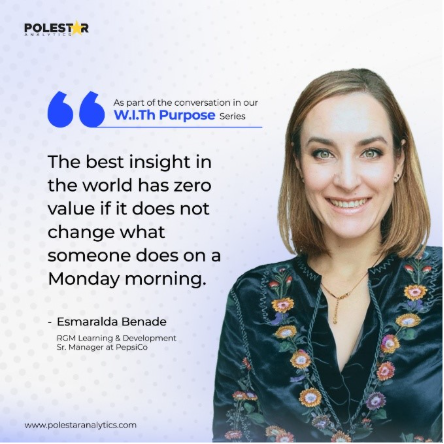 Esmeralda Benade, Global RGM Capability Lead at PepsiCo
